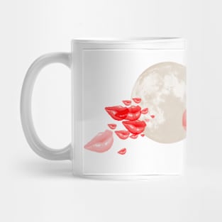 When you love the attraction of the moon Mug